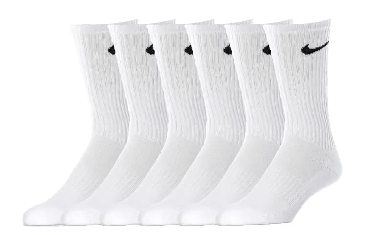 Nike Dizüstü Corab Unisex 6-lı Dəst Ağ