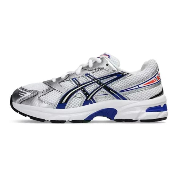 Asics Gel-1130 Gənclər üçün Qaçış Ayaqqabısı Gümüşü/Ağ/Göy