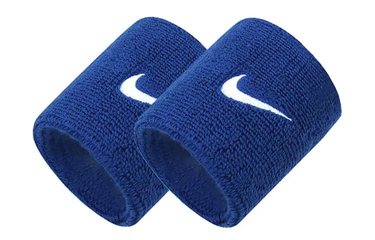 Nike İdman Qolbağı Tünd Göy/Ağ