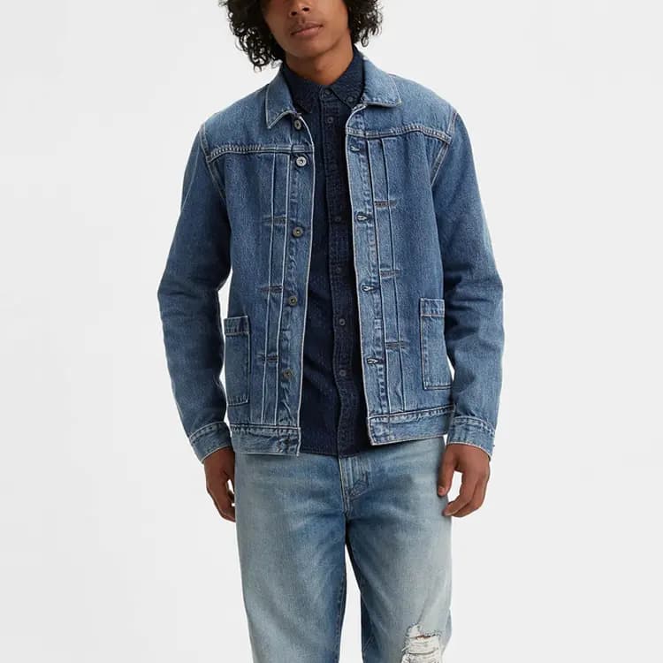 Levi's Vintage Kişi Cins Pencəyi Mavi 3