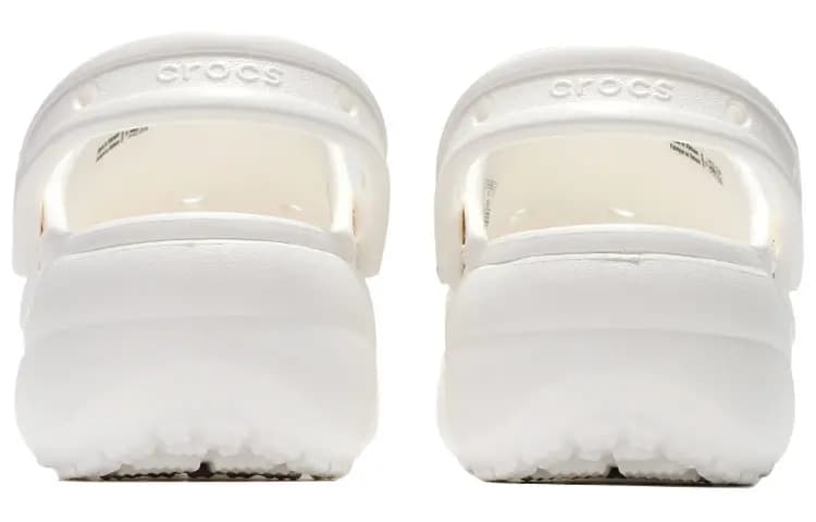 Crocs Classic Platform Clog Qadın Ağ 3