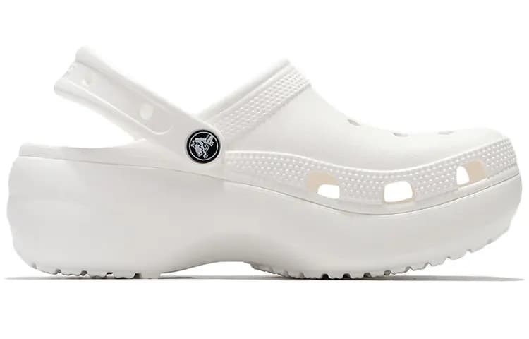 Crocs Classic Platform Clog Qadın Ağ 2