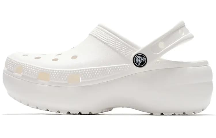 Crocs Classic Platform Clog Qadın Ağ