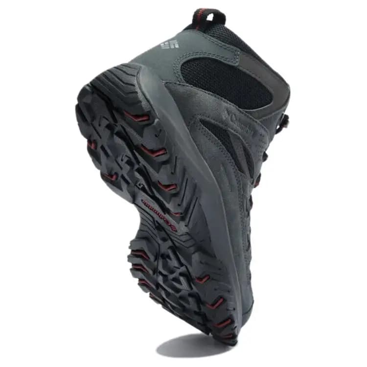 Columbia Crestwood Anti-Slip Wear-Resistant Mid-Top Hiking Shoes Men's Black 5