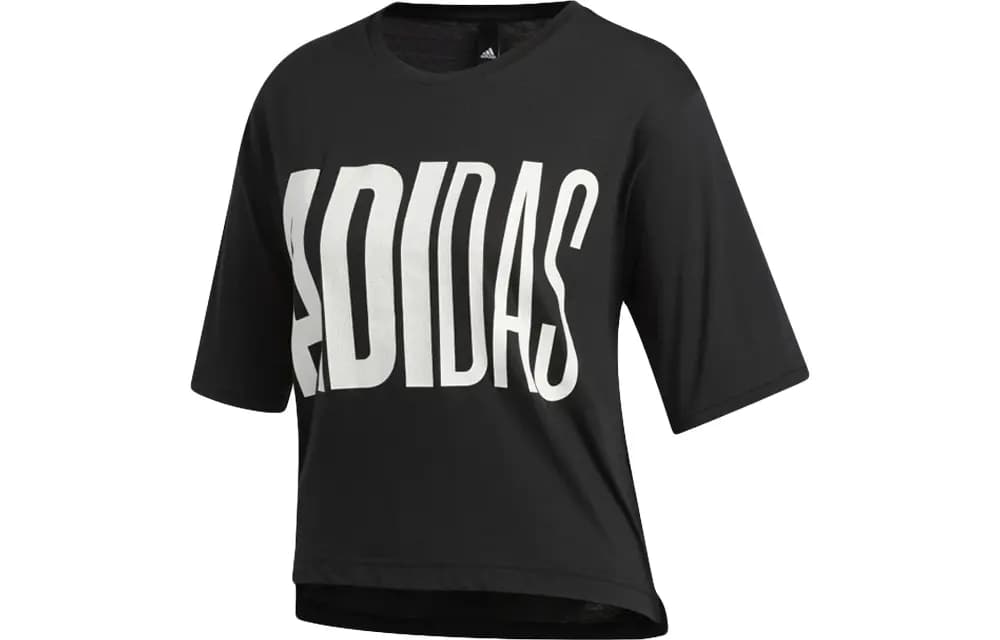 Adidas Qadın Crop Top Qara