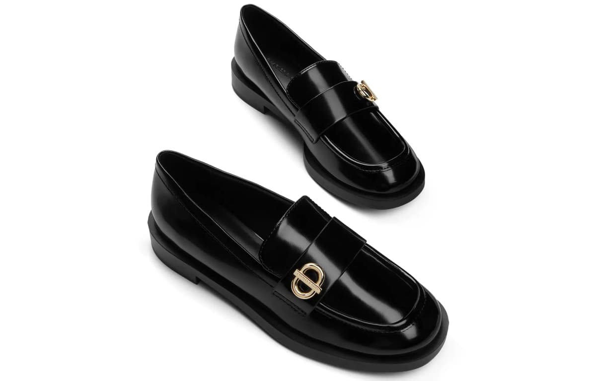 CHARLES&KEITH Small CK Loafers 2.5cm Women's 3