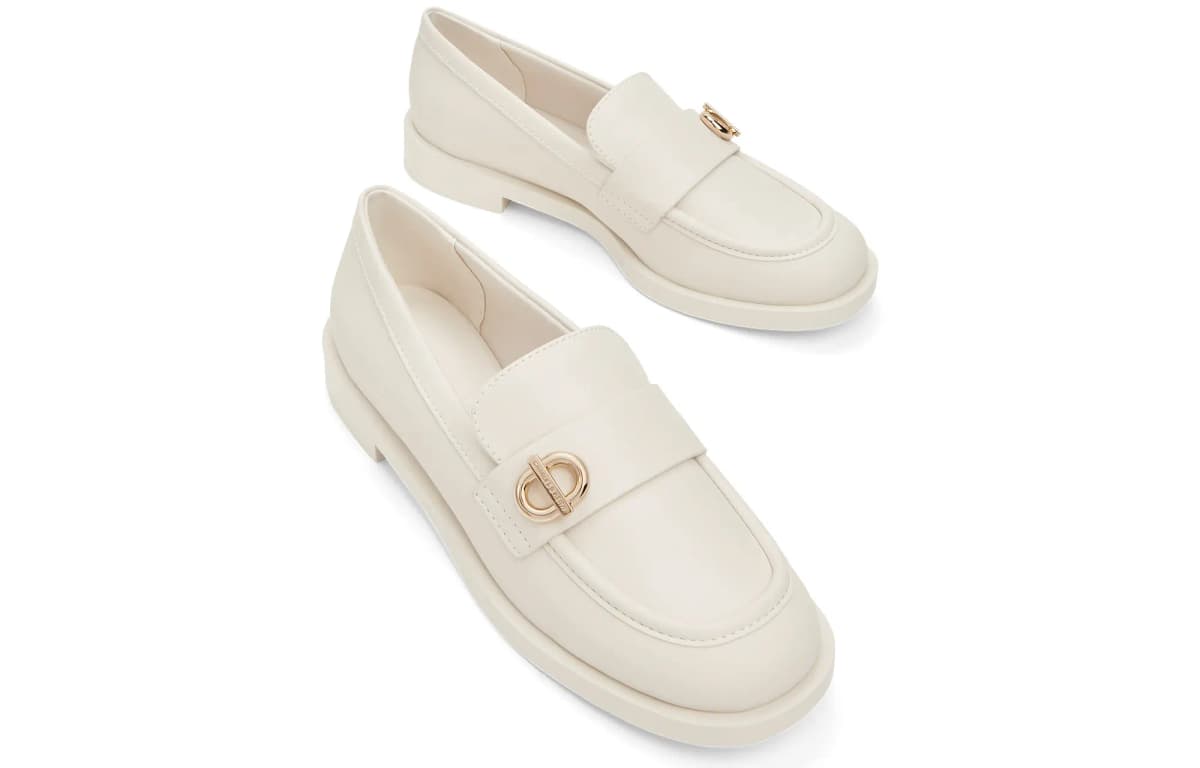 CHARLES&KEITH Small CK Loafers 2.5cm Women's 8