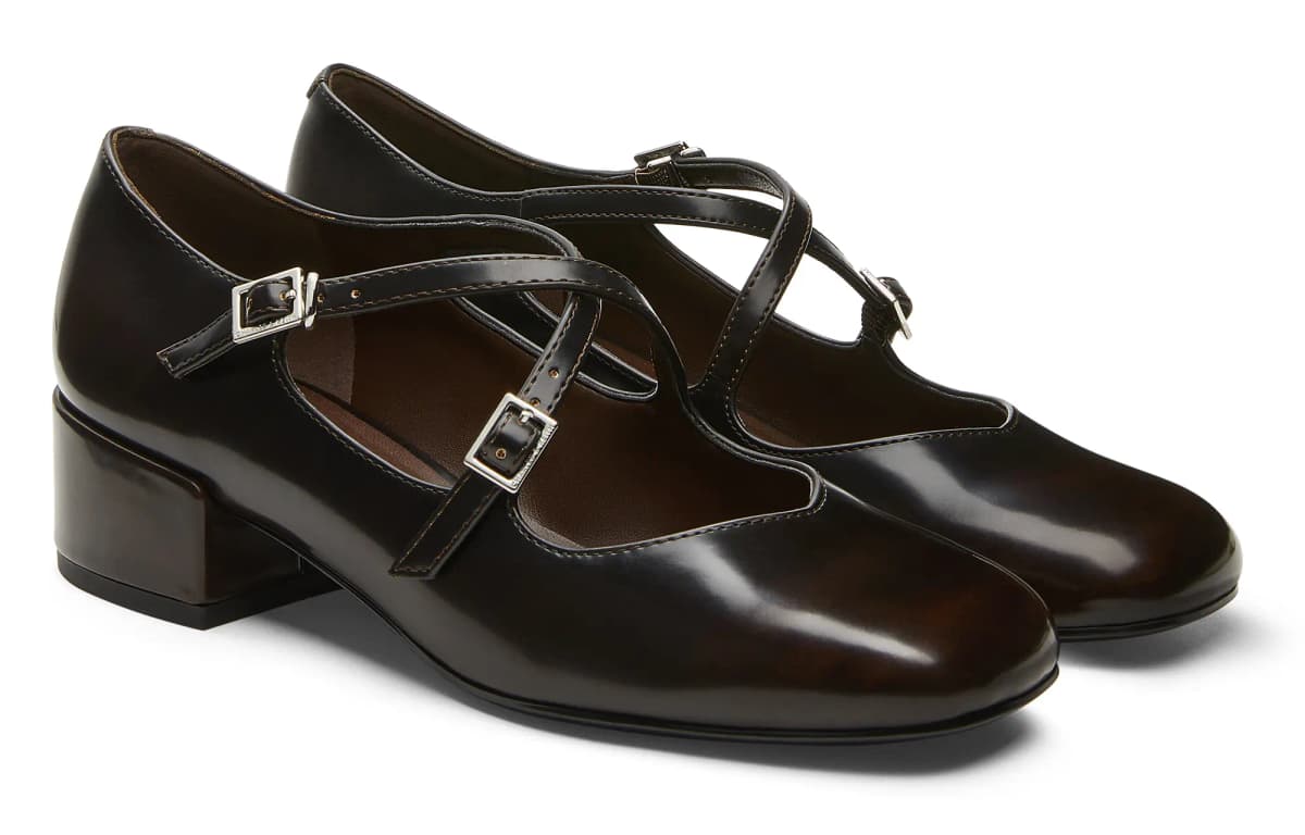 CHARLES & KEITH Qadın Mary Jane Ayaqqabısı 4sm 12