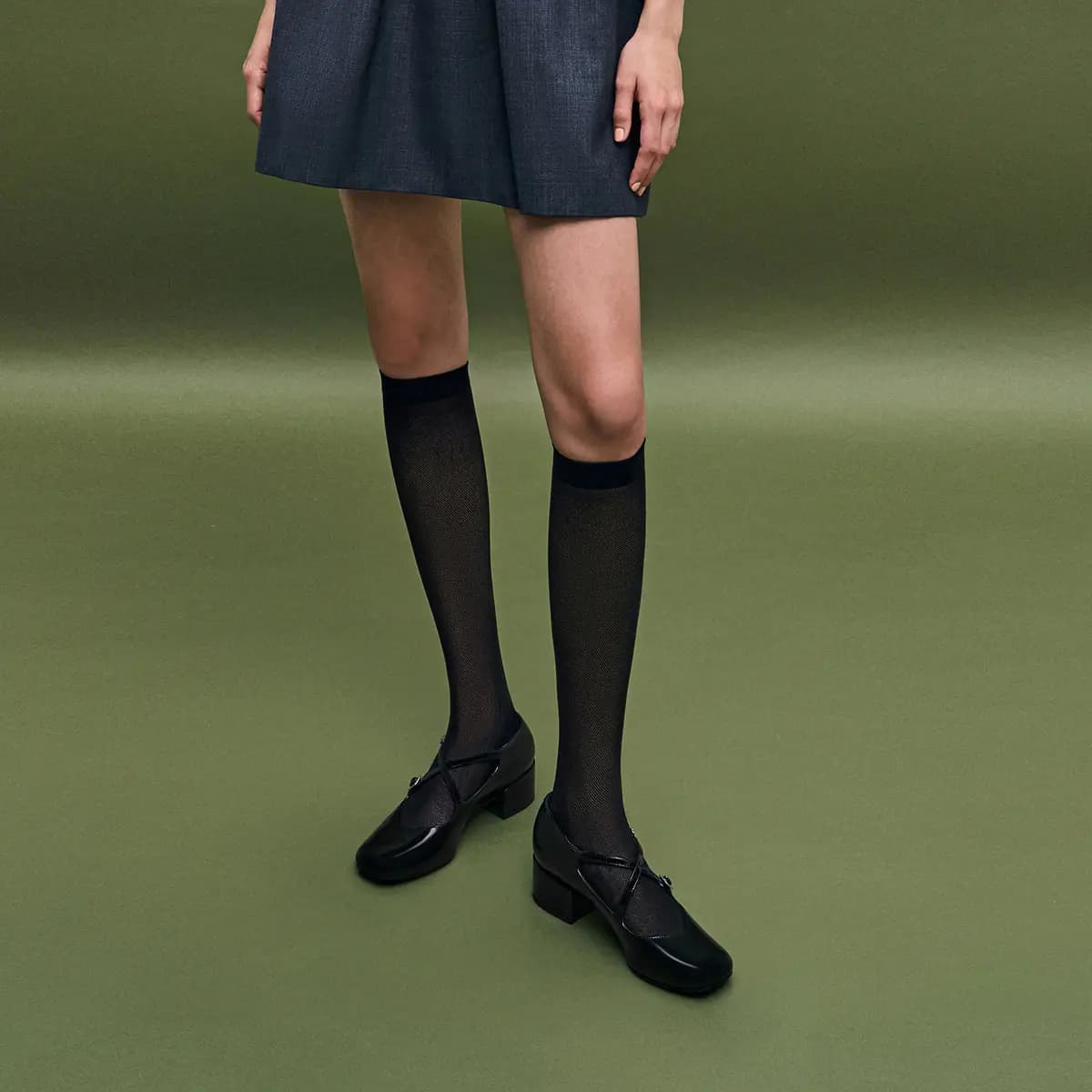 CHARLES & KEITH Qadın Mary Jane Ayaqqabısı 4sm 4