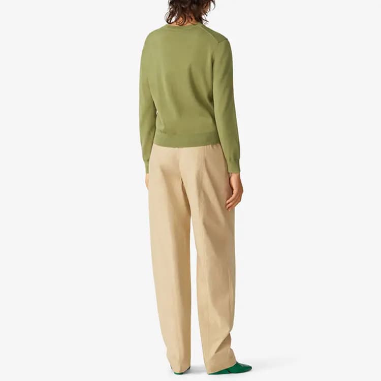 KENZO SS21 Qadın Sviteri Tünd Yaşıl 3
