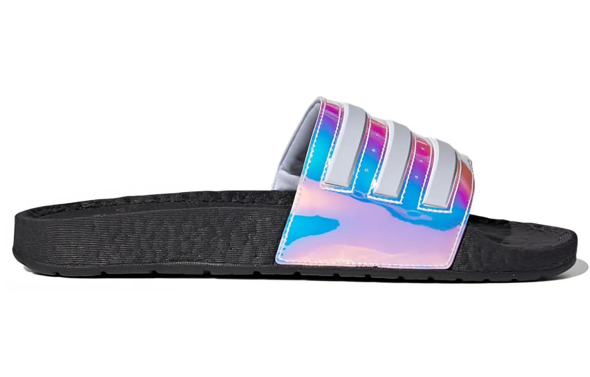 Adilette Adidas Boost Slides 'Iridescent' 2