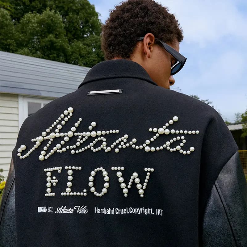 HARSH AND CRUEL Baseball Jacket Unisex 10