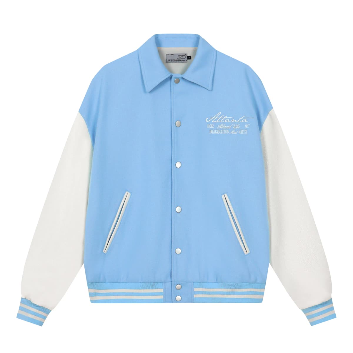 HARSH AND CRUEL Baseball Jacket Unisex 17