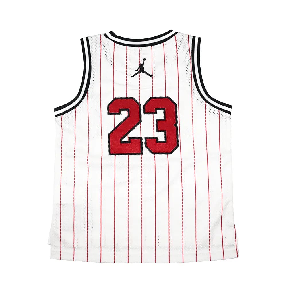 Youth Jordan Round Neck Comfortable Skin-Friendly Sleeveless Vest White 2