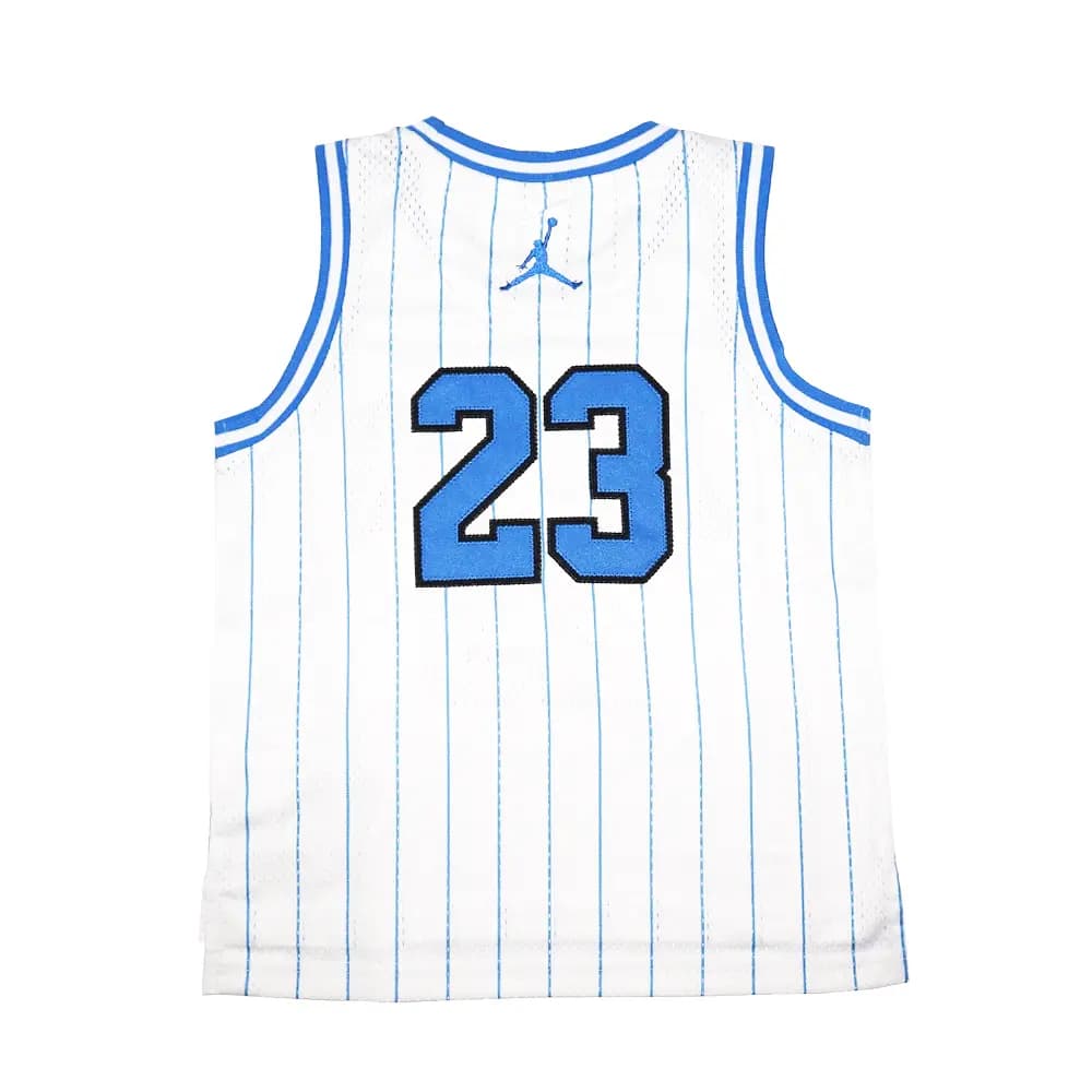 Jordan Tank Tops White/moss Blue Children Aged 3-7 Years Old 2