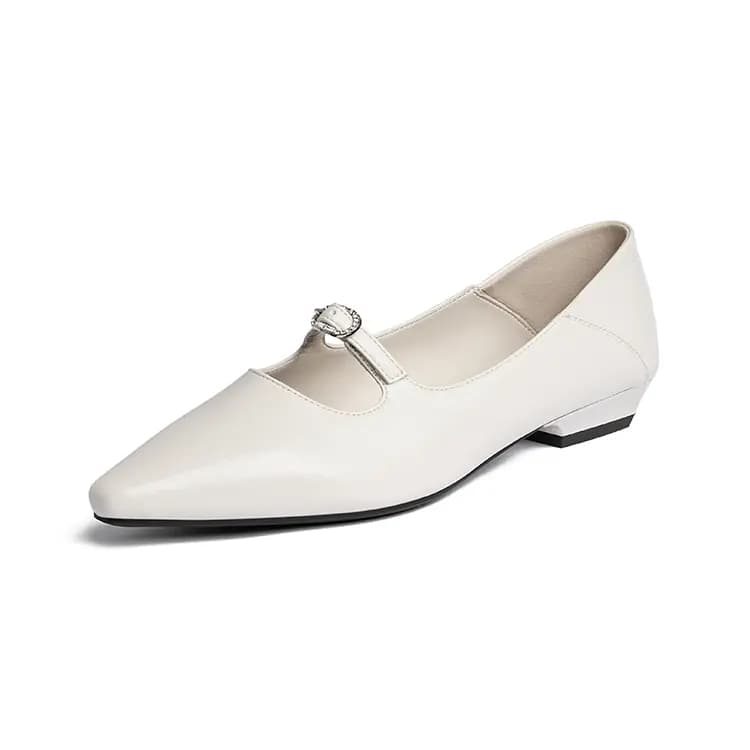 JOSINY Block Heel Mary Jane Shoes 2cm Women's 2