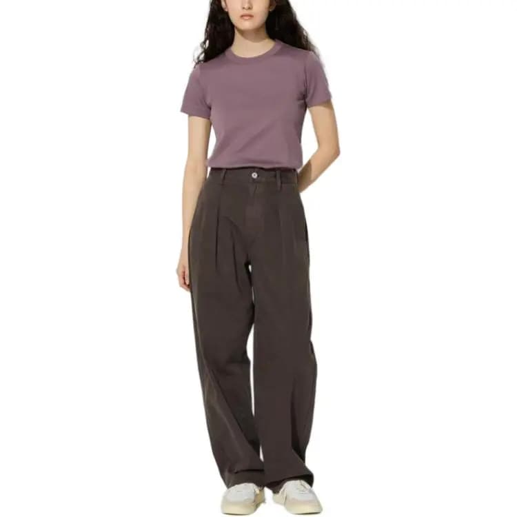 UNIQLO Qadın Cins Şalvarı Umber 2