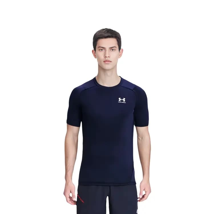 Under Armour HeatGear Kişi İdman Geyimi Tünd Göy 11