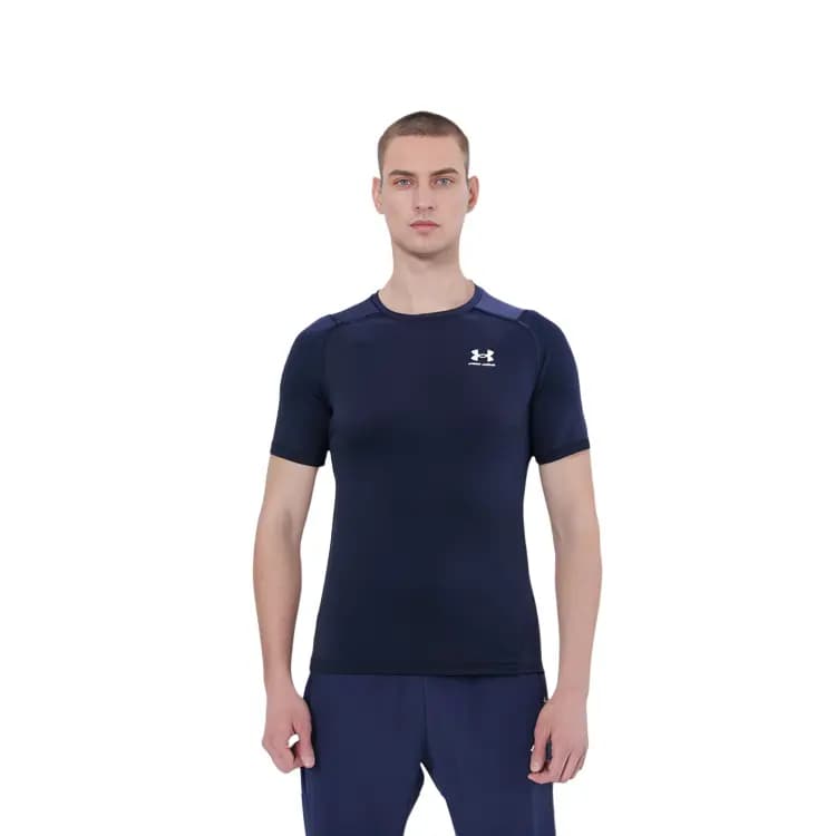 Under Armour HeatGear Kişi İdman Geyimi Tünd Göy 8