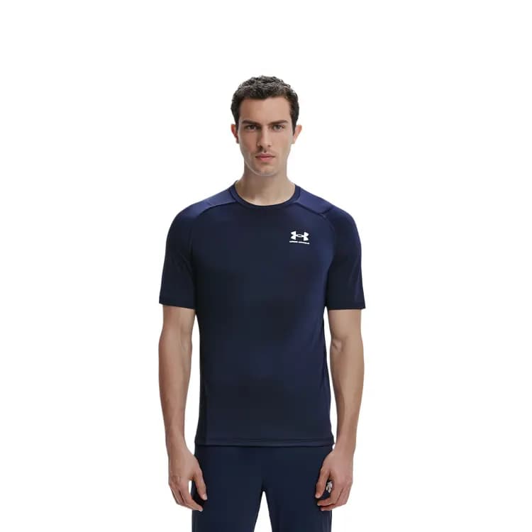Under Armour HeatGear Kişi İdman Geyimi Tünd Göy 7