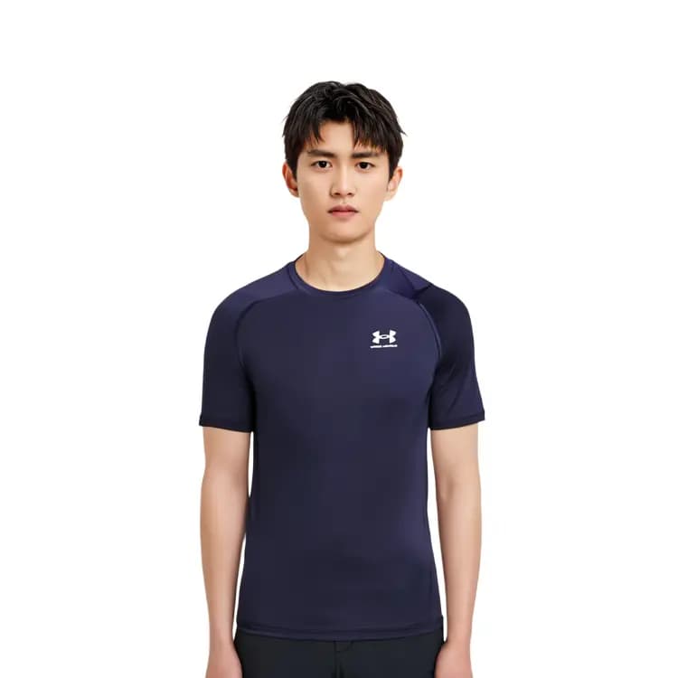Under Armour HeatGear Kişi İdman Geyimi Tünd Göy 10