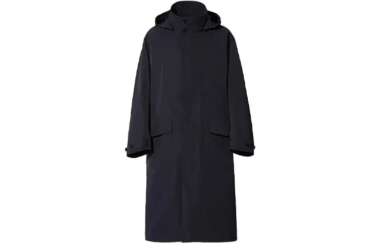 Jil Sander X UNIQLO Palto Kişi Qara