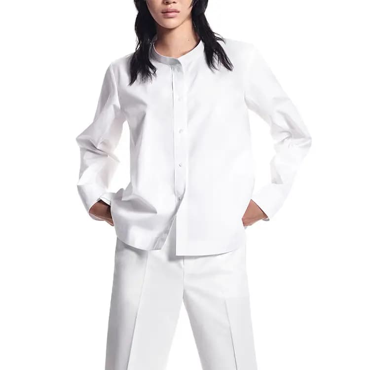 UNIQLO Qadın Köynəyi Ağ 2