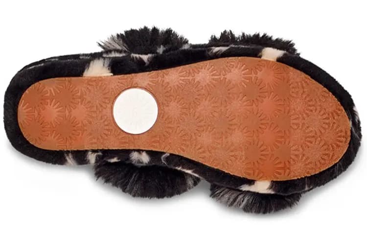 UGG Oh Yeah Spots Qadın Sürüşmə Ayaqqabısı Qara 6