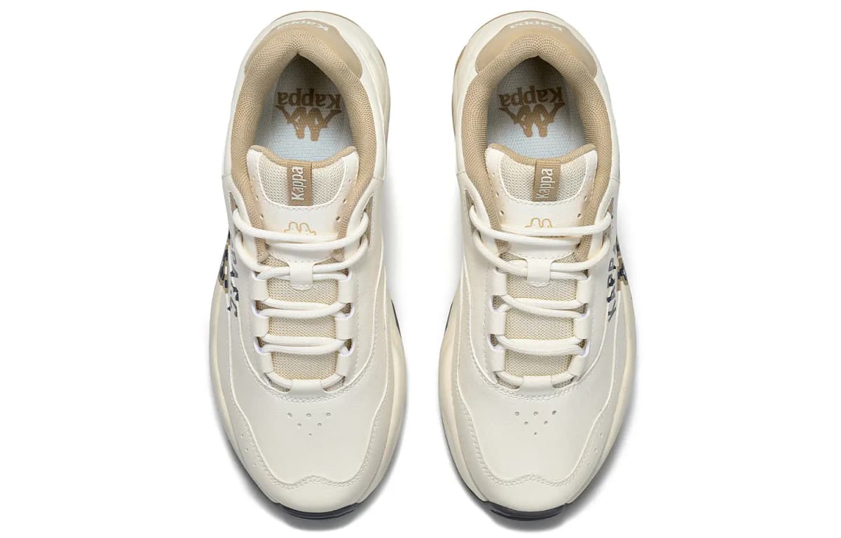 Kappa Low-Top Chunky İdman Ayaqqabısı Unisex Ağ/Boz Xaki 4