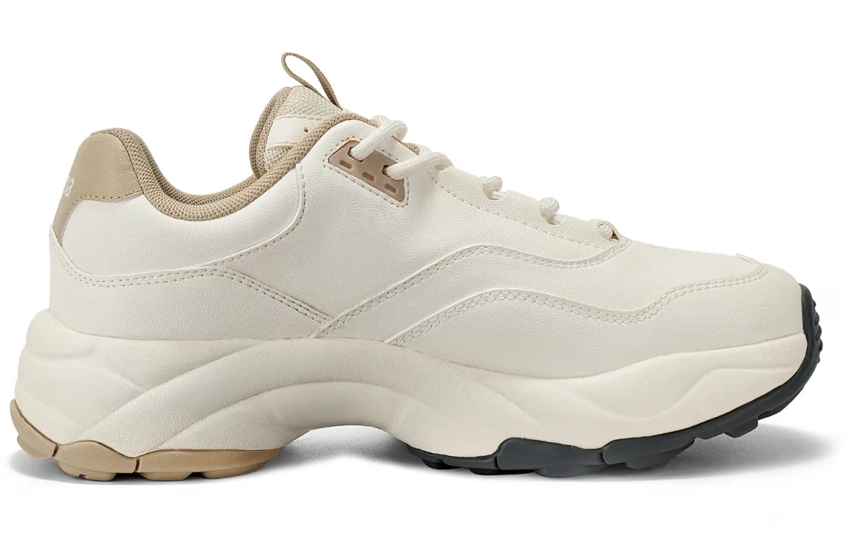 Kappa Low-Top Chunky İdman Ayaqqabısı Unisex Ağ/Boz Xaki 2