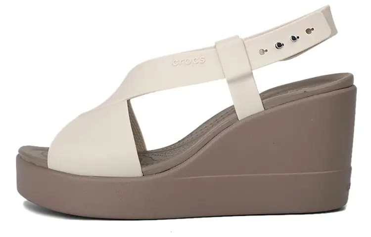 Crocs Brooklyn Lightweight Qadın Sandalet 'Gray'