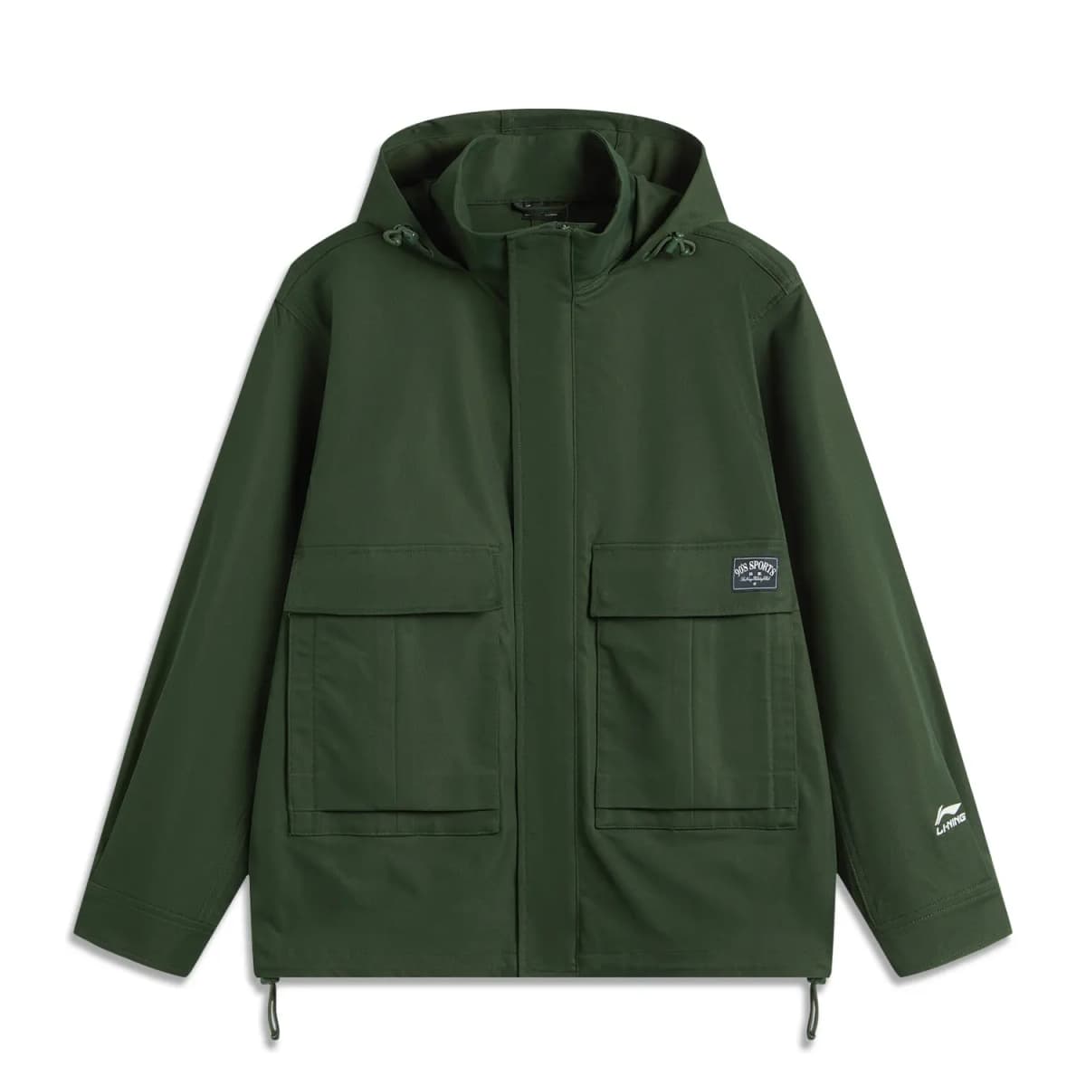 LINING Trench Coat Kişi Yaşıl