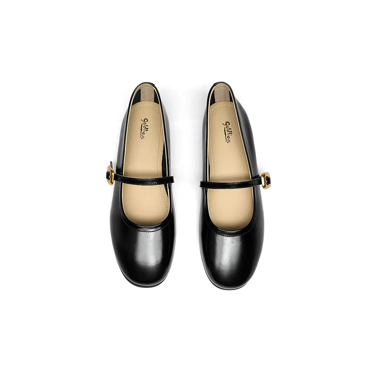 GOLDLION Mary Jane Shoes Women's 3