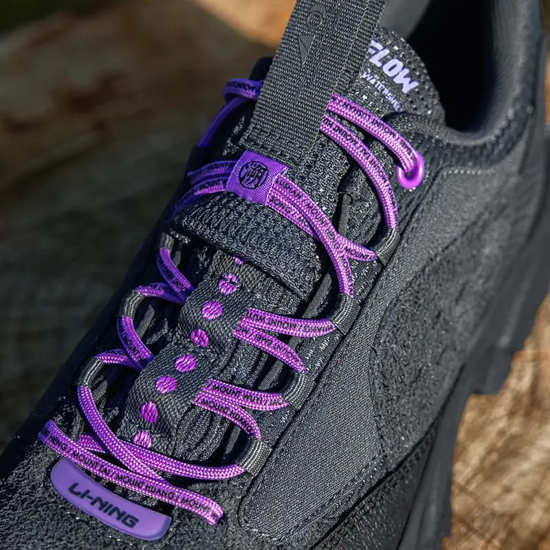 LiNing Outdoor CF Trekking Ayaqqabısı Kişi Qara 11