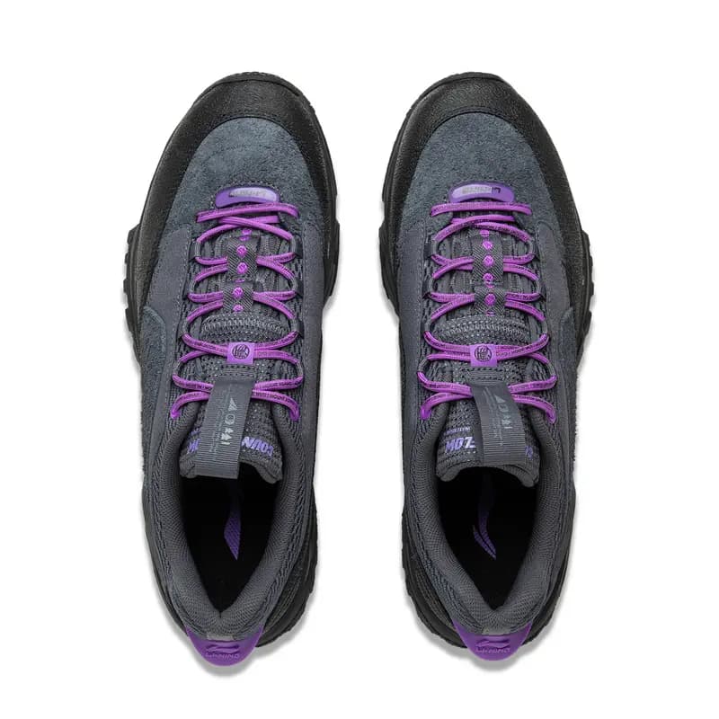 LiNing Outdoor CF Trekking Ayaqqabısı Kişi Qara 4