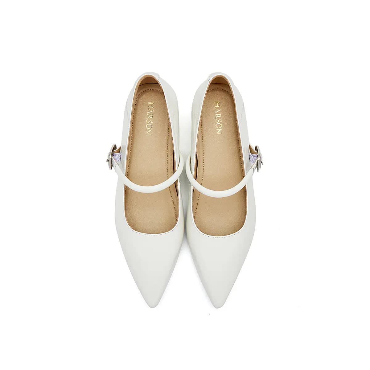 HARSON Calfskin Versatile Fashion Mary Janes Women's 3