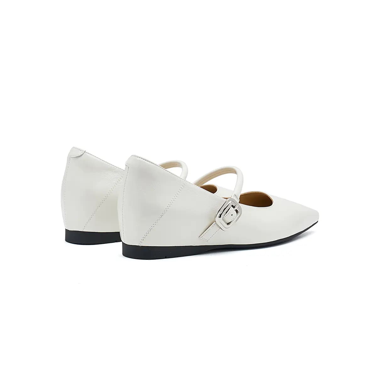 HARSON Calfskin Versatile Fashion Mary Janes Women's 4