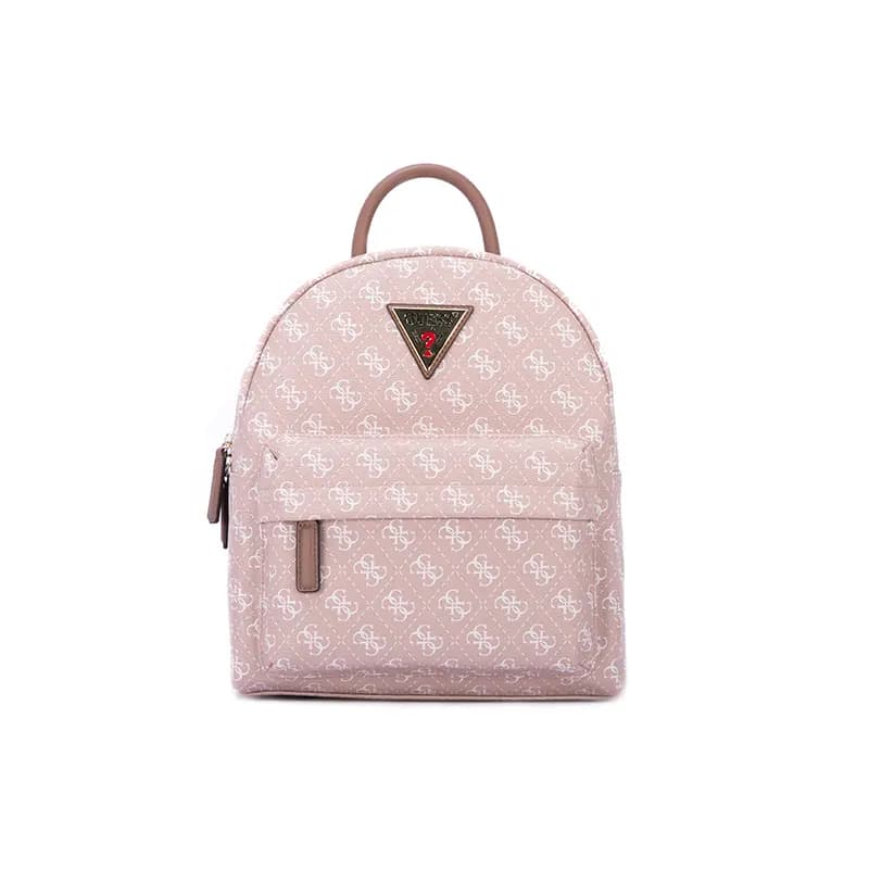 GUESS PU Backpack Qadın Cappuccino Rose