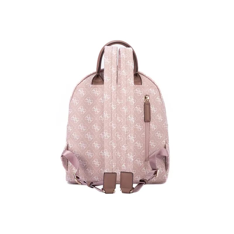 GUESS PU Backpack Qadın Cappuccino Rose 4