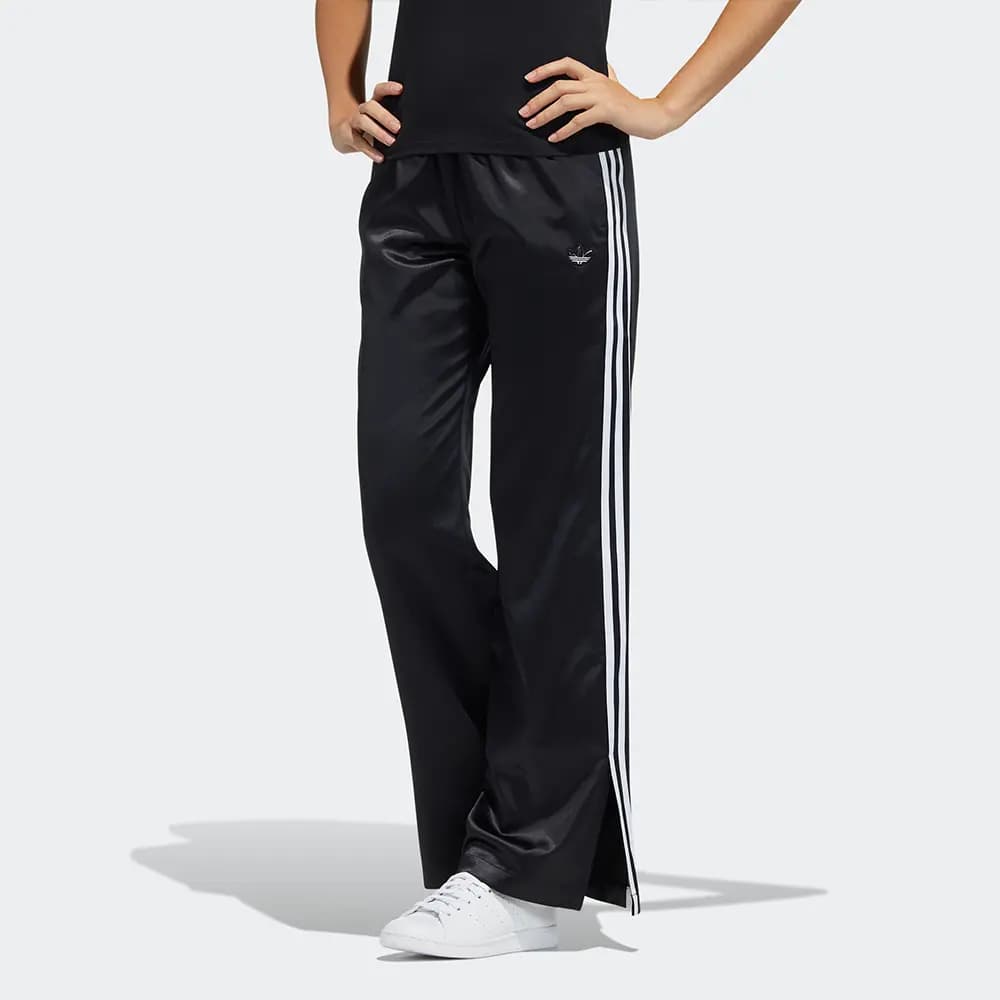 adidas Originals Bellista Pants Retro Sport Casual Side Stripe Long Pants Women's Black 4