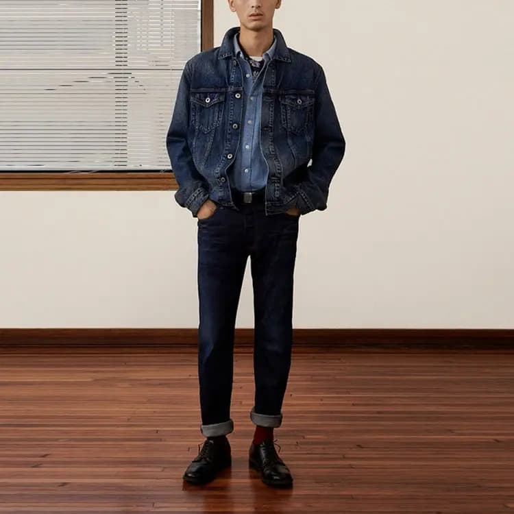 Levi's Slim Kişi Cins Şalvar Mavi 3