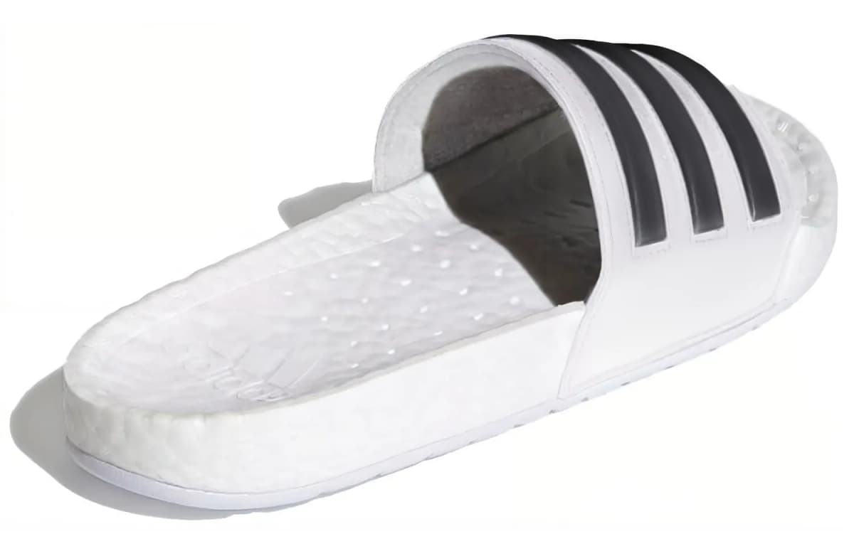 Adidas Adilette Boost Slides Ağ/Qara 4