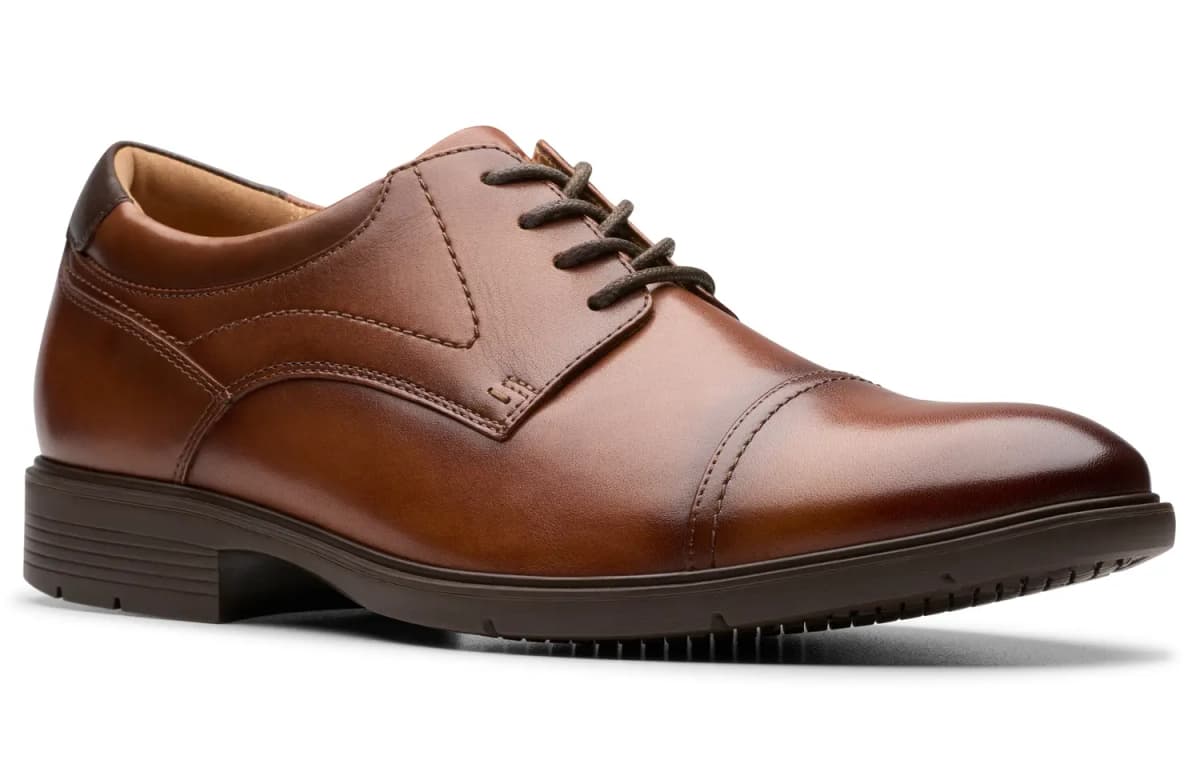 Clarks Kişi Klassik Ayaqqabısı Açıq Qəhvəyi 2