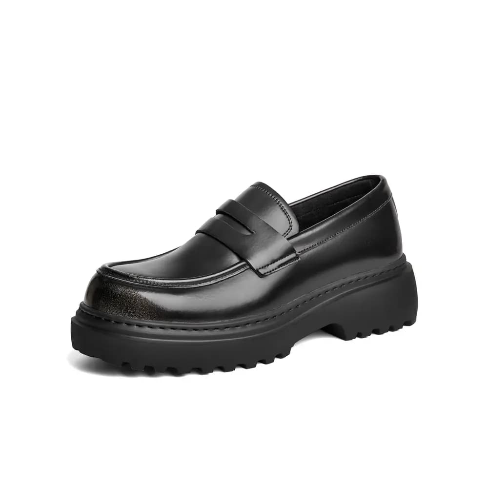 BELLE Loafers Men Black