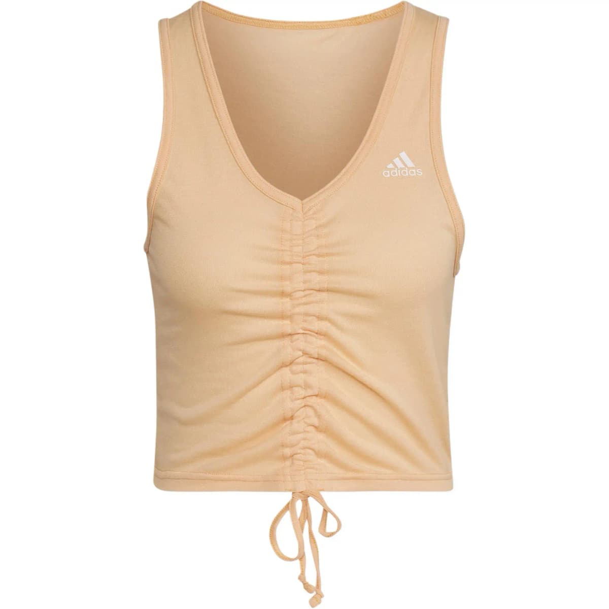 Adidas HYPERGLAM AEROREADY CROPPED Sport Vests Women's Amber Yellow