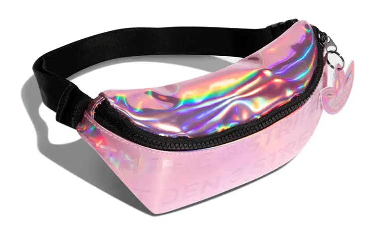 Adidas Originals Polyurethane Sports Waist Bag Regular Unisex Bright Pink 5