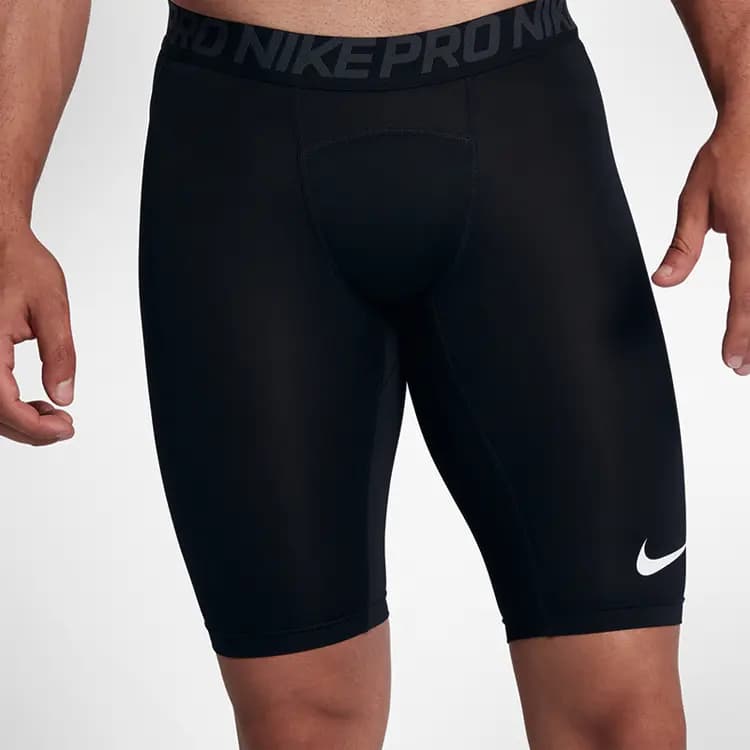 Nike Pro 6" Training Quick-Dry Fitness Shorts Men's Black 4