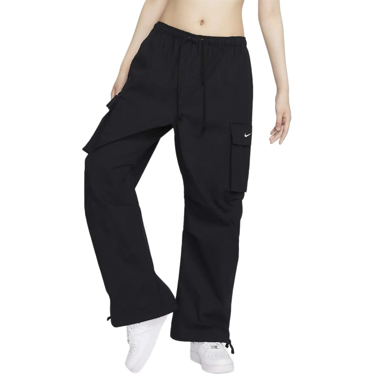 Nike Sportswear Qadın Kargo Şalvar Qara