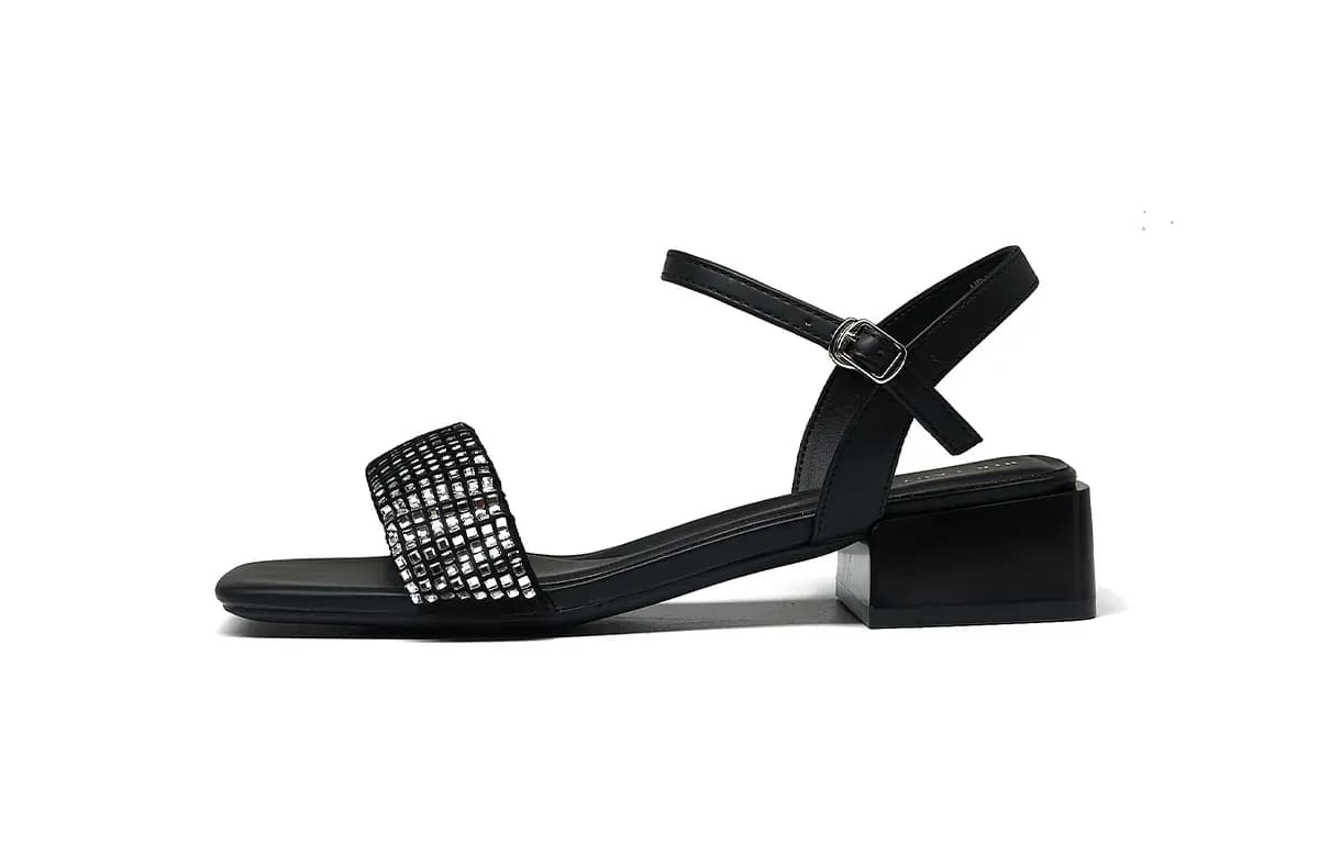 HLA Fabric Trendy Versatile One-Strap Sandals Women's