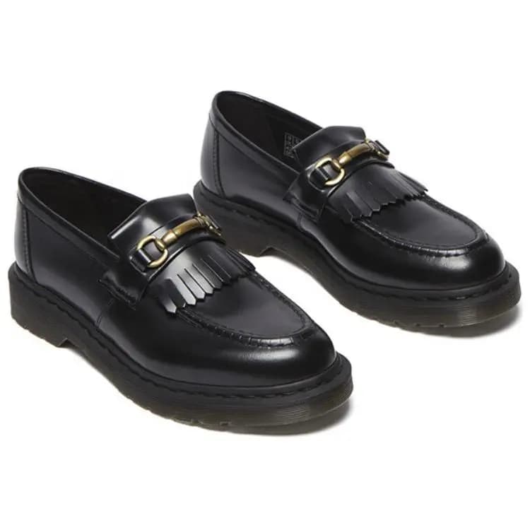 Dr.Martens Adrian Snaffle Dəri Loafer Qara 3